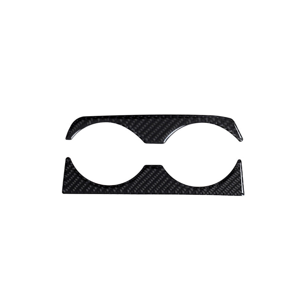 Carbon Fiber Rear Cup Holder (2DR) Cover For Colorado 2004-2012/ for canyon 2005-2012