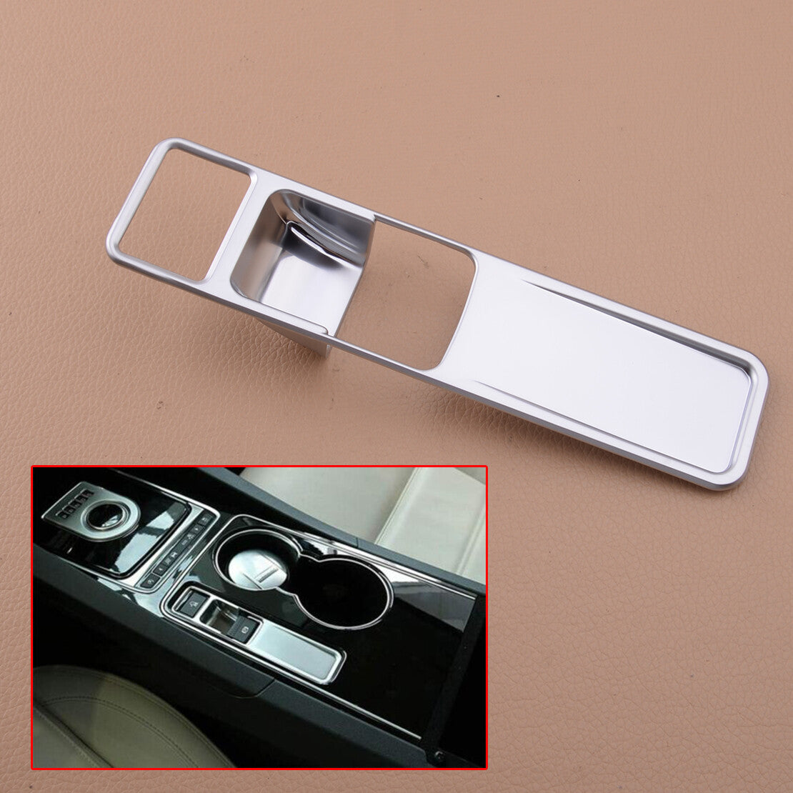 Fit for Jaguar XE F Pace X761 Inner Console Electronic Handbrake Cover Trim New