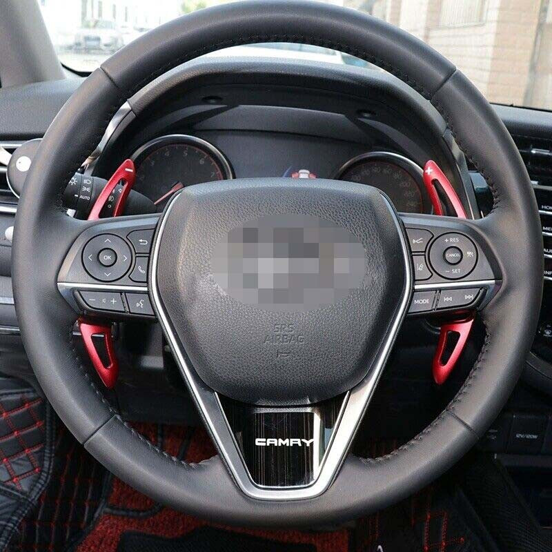 Steering Wheel Paddle Shifter Extension for Toyota for Camry for Avalon for Corolla Red