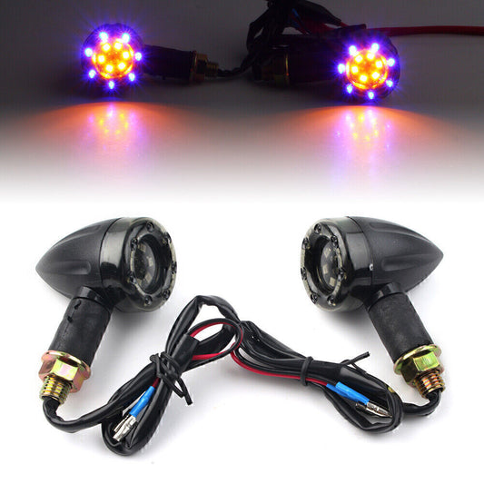 Motorcycle LED Turn Signal Light Indicators Bulb for Harley Universial
