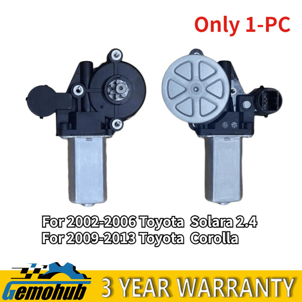 New Front Left Power Window Lifter Regulator Motor For 2009-2013 for Toyota for Corolla