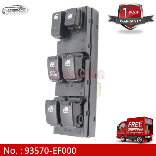 93570-EF000 Automotive power window switch for Kia Sportage 2005 - 2010. new.