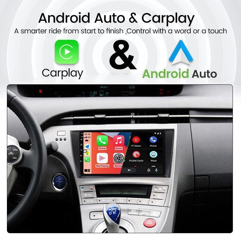 9 Android Car Stereo GPS Navi Carplay DSP 32GB for Toyota Prius 2009-2013