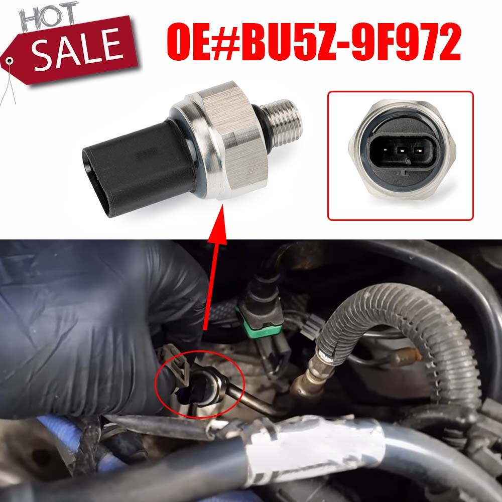 One fuel injection pressure sensor BU5Z-9F972 is suitable for Ford Edge Escape F-150 Focus