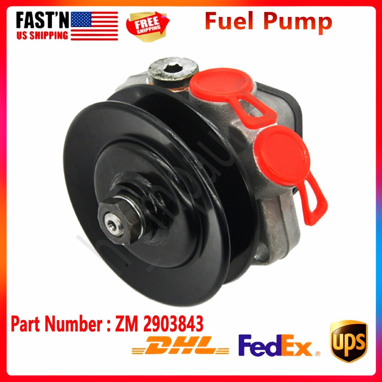 Fuel Pump ZM2903843 for Volvo Loaders L40 L45 L40B L45B ZM 2903843 ZM2903843