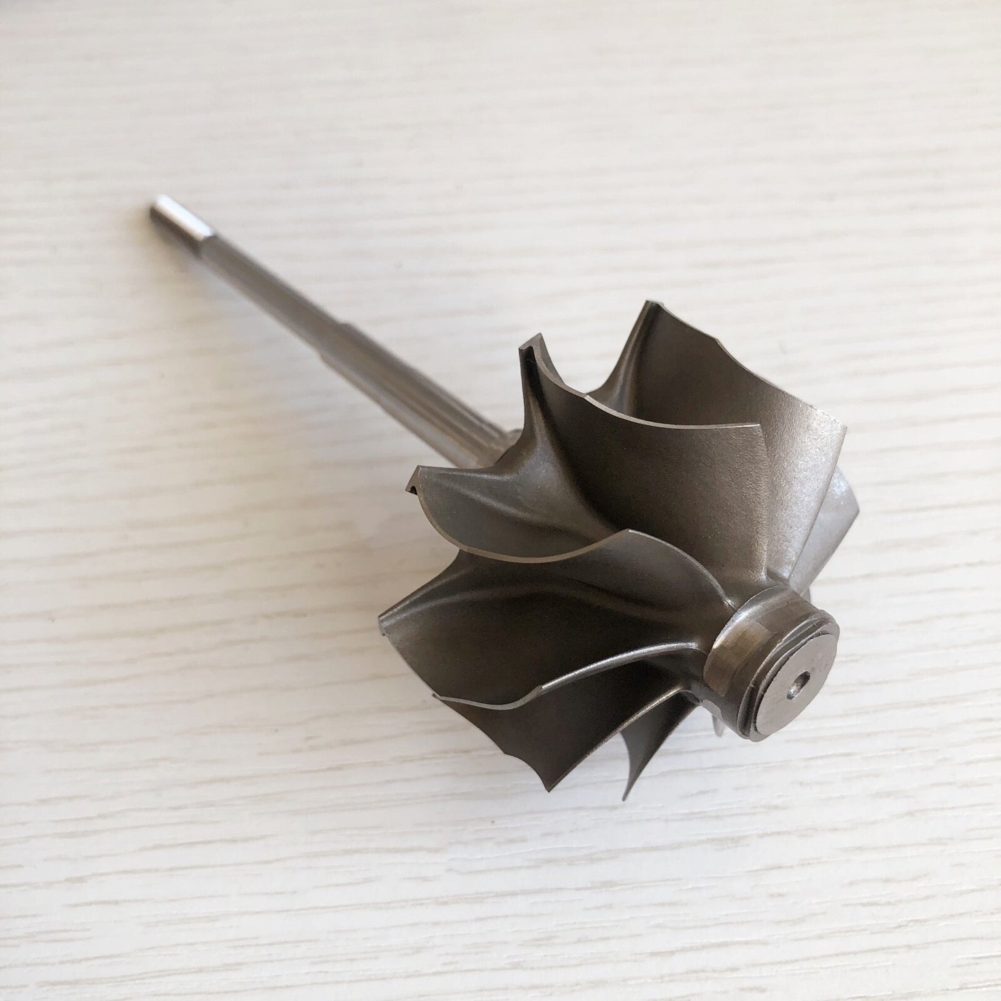 G30 55/60 mm 9-blade ball bearing turbine shaft/turbine wheel