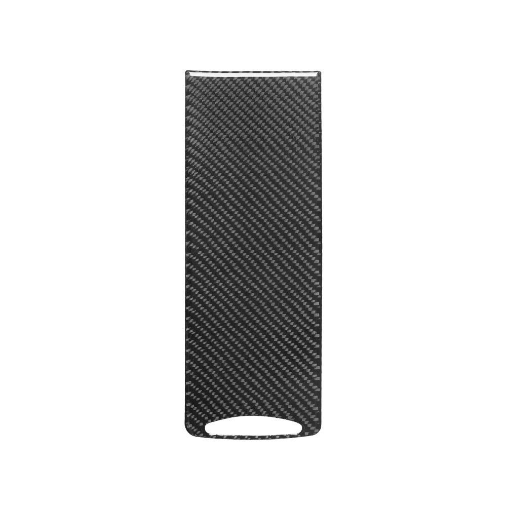 1x Carbon Fiber Cup Holder Panel Cover Trim For Land for Range Rover Sport 2014-2017