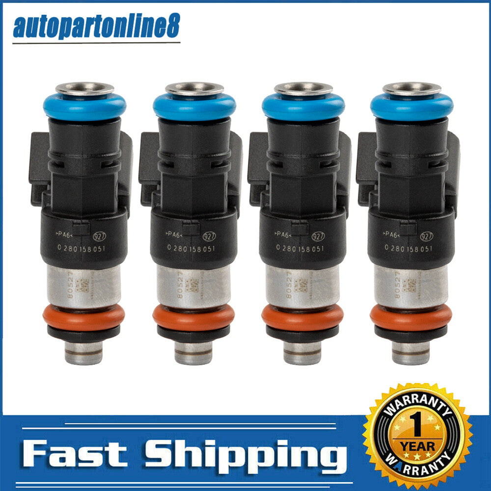 4Pcs Fuel Injectors for Chevrolet 2006-15 Camaro for Corvette SS for Pontiac G8 for Cadillac