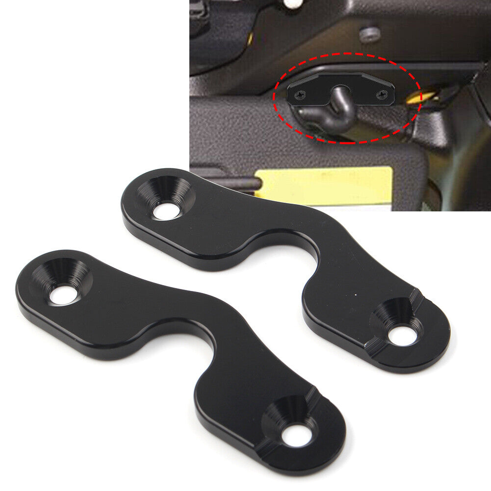 Fit for Jeep 2018-22  Newer JK JL JT Gladiator for Wrangler 2PCS HD Sun Visor Clips