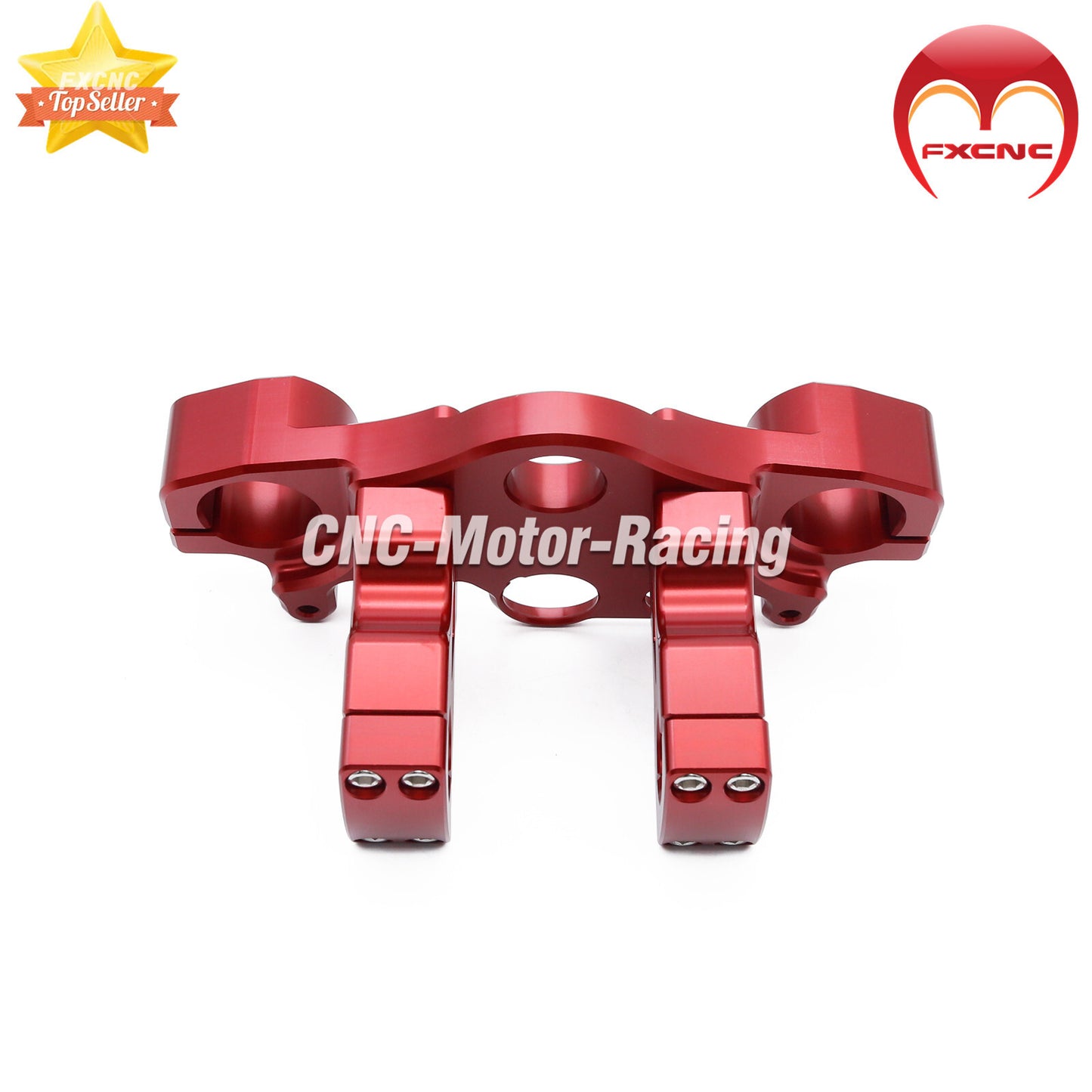 CNC three-clamp tree-climbing handle suitable for Honda CRF110 and CRF125F (2019-2024, 2022-)