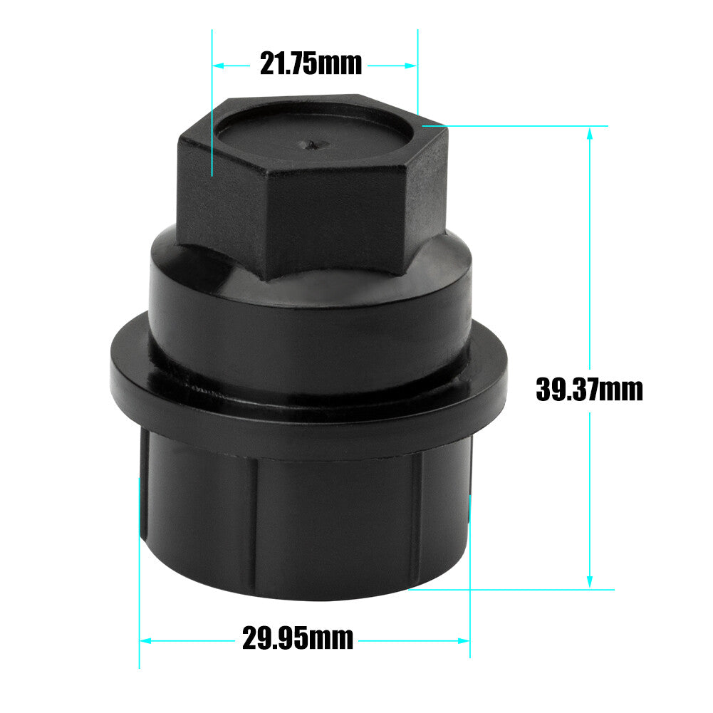 24X Wheel Lug Nut Covers Cap for Chevy Silverado Tahoe for GMC 1500 for Sierra 15646250