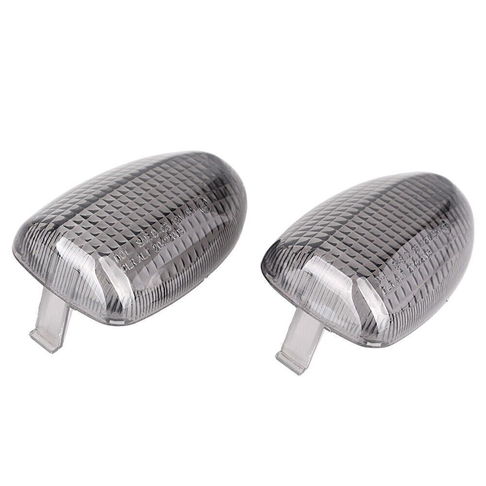Pair Front Turn Signal Light Lenses Cover Fit for BMW K1200RS 1997-2004 2003 2002 01