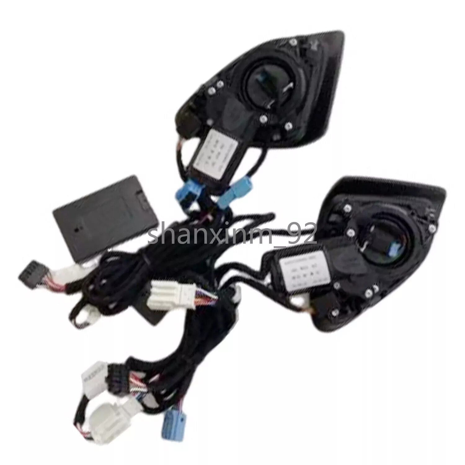 64 Color 4D Rotating Tweeter Speaker w/ LED Light for Mercedes-Benz w206 2022-up