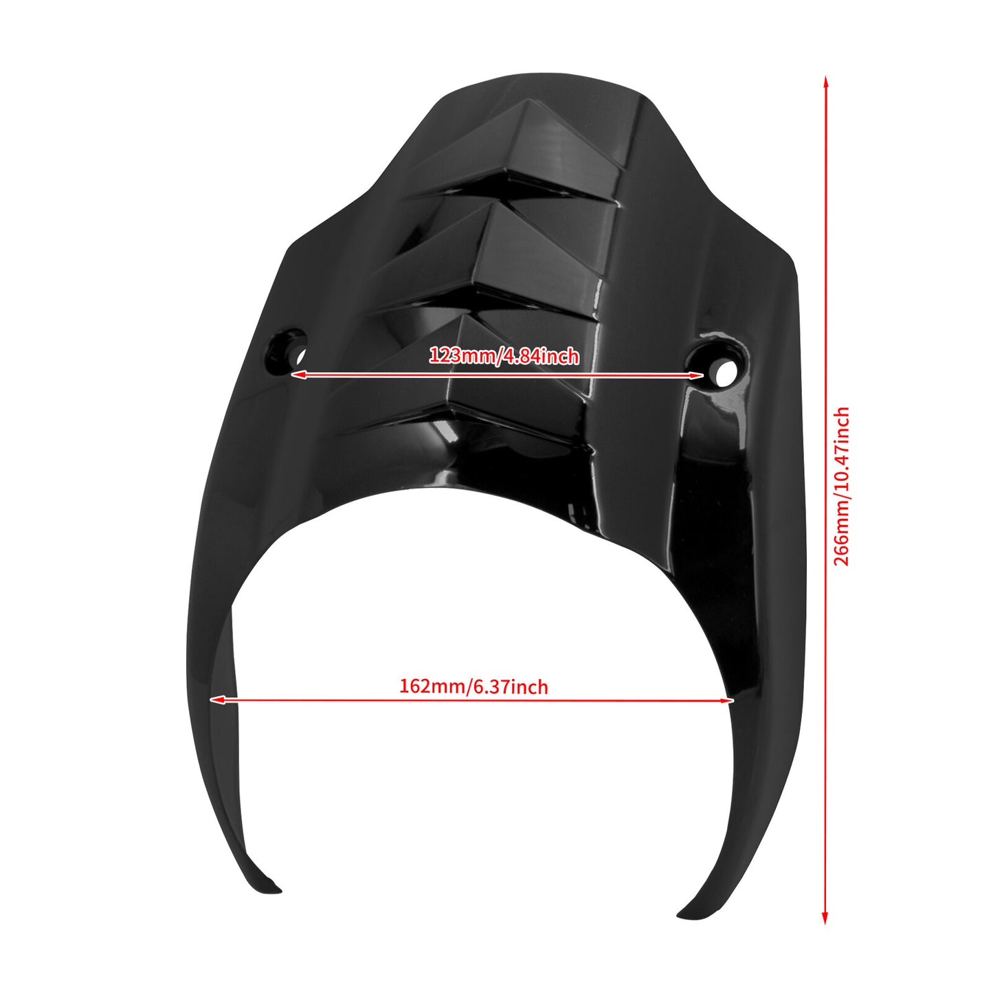 ABS Black Headlight Fairing Cover Fit for Harley Breakout FXBR FXBRS 2018-2023