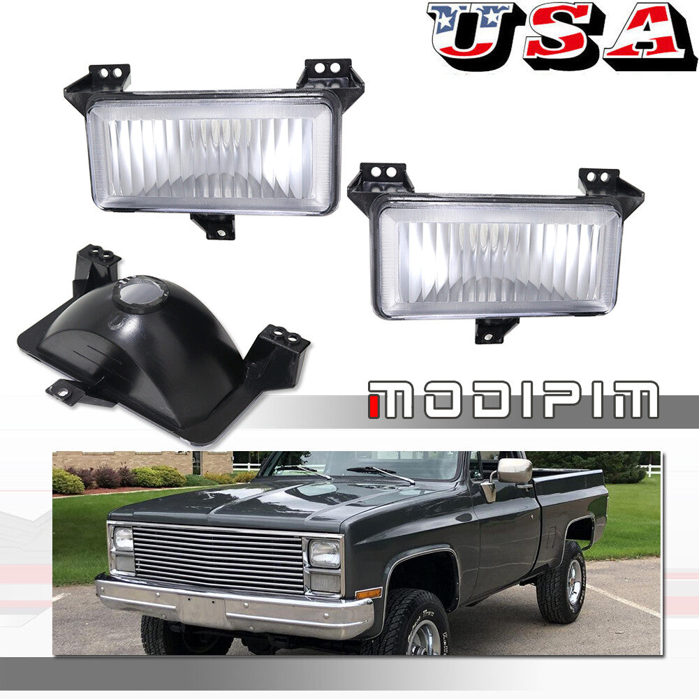 Front park turn signal lights for 83-87 for Chevrolet pickup trucks, left side kit.