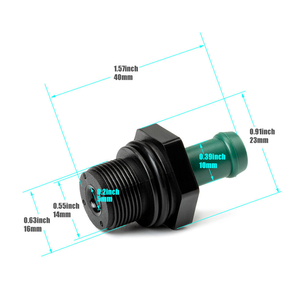 One PCV valve 1035A422 is suitable for Mitsubishi Lancer 2.0L-L4 Outlander Lancer Eclipse.