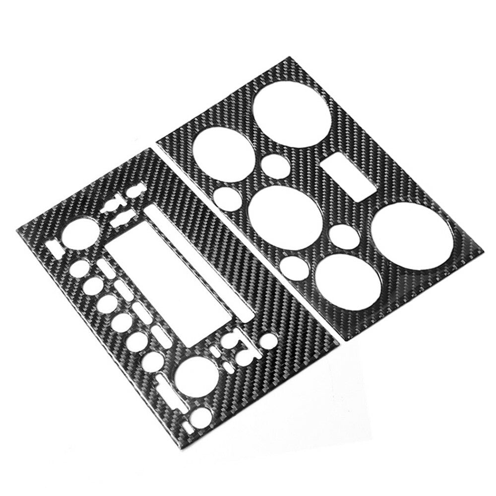 Carbon Fiber Center Control Panel Cover Trim for Suzuki Grand Vitara 2010-2013