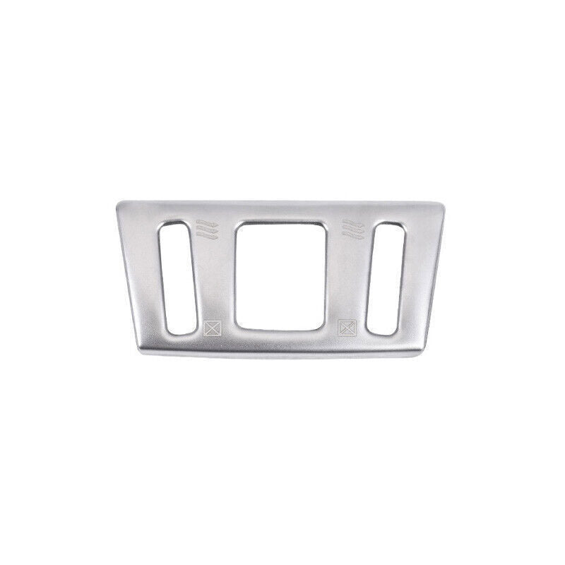 One-Click Startup Frame Cover Trim Fit for Nissan Murano 15-2021 Silver Steel
