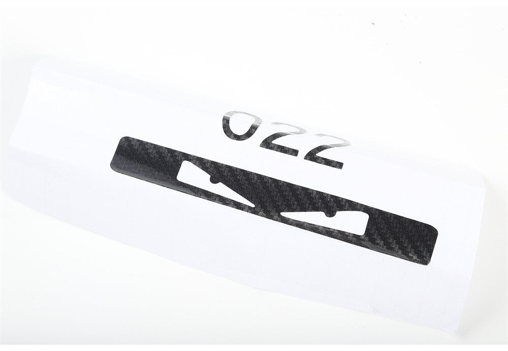 Carbon Fiber Third High Brake Light Sticker Cover for Jeep for Wrangler JL JT 2018+