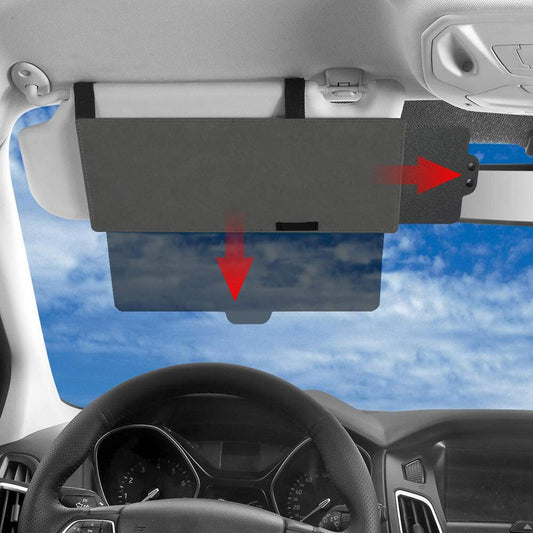 Car Shade Anti Glare For Sun Extend Visor Shield Extension Driving Accessory