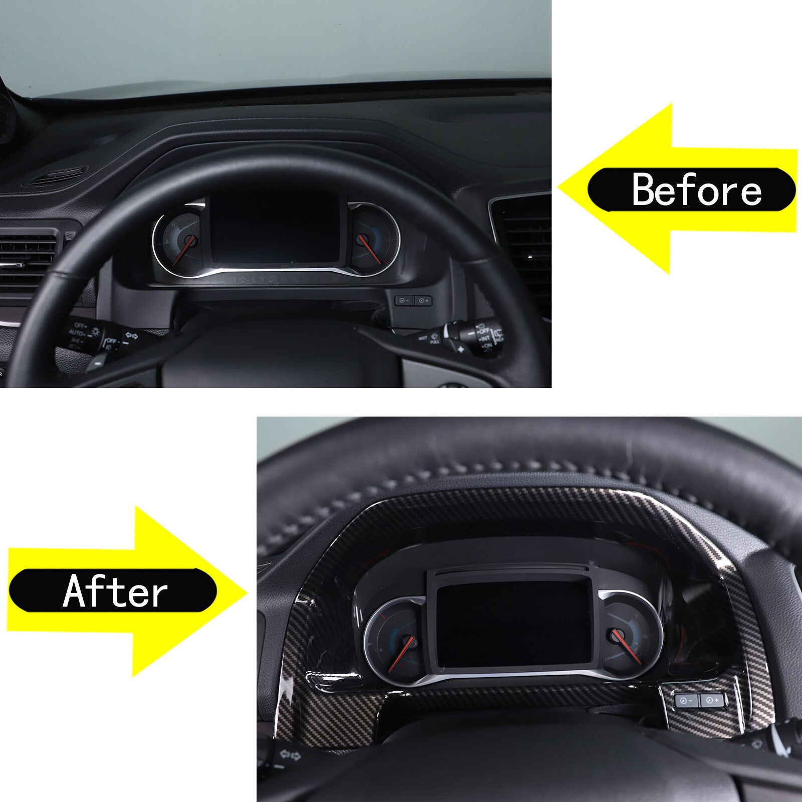 Silver internal gear shift head cover decorative cover for Hummer H2 2003 - 2007