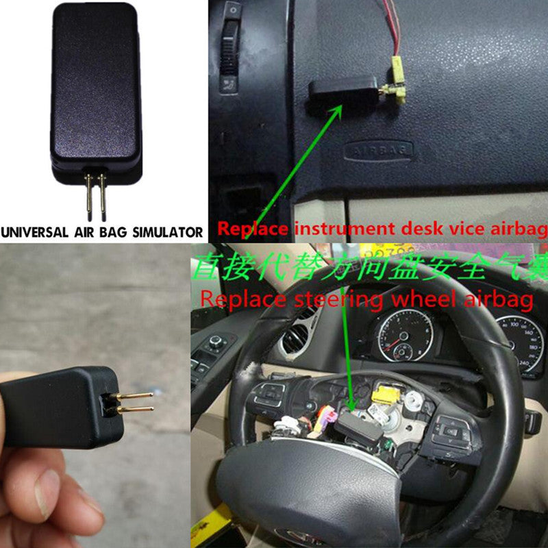Universal Auto Airbag Air Bag Simulators Emulator SRS Fault Finding Diagnostic