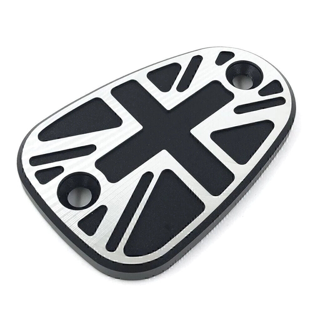 CNC Oil Cup Brake Fluid Reservoir Caps Cover For T100 T120 Black Motorcycle
