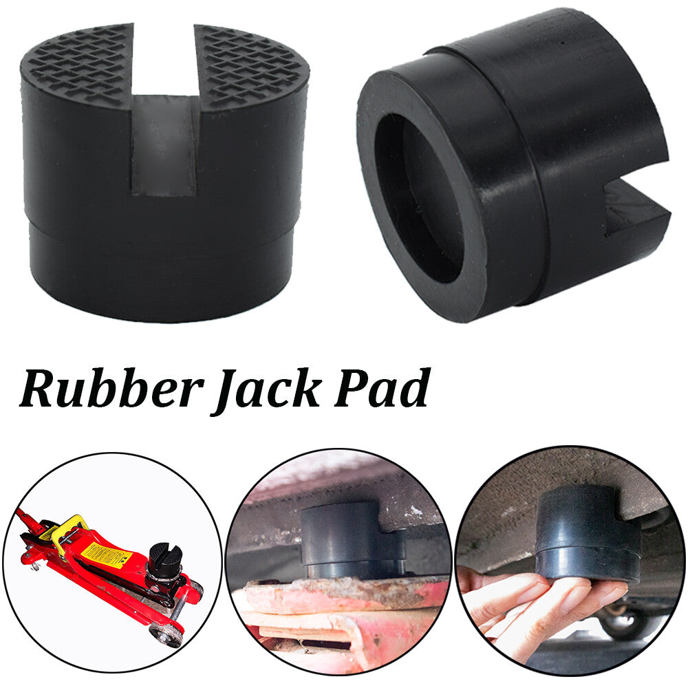 1x jack rubber pad universal car repair slot jack pad adapter DE
