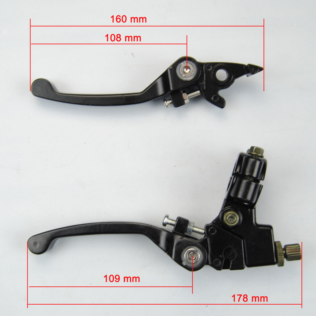 Motorcycle Brake Handle Aluminum Clutch Brake Lever 22mm Motor Pit Dirt Bike ATV