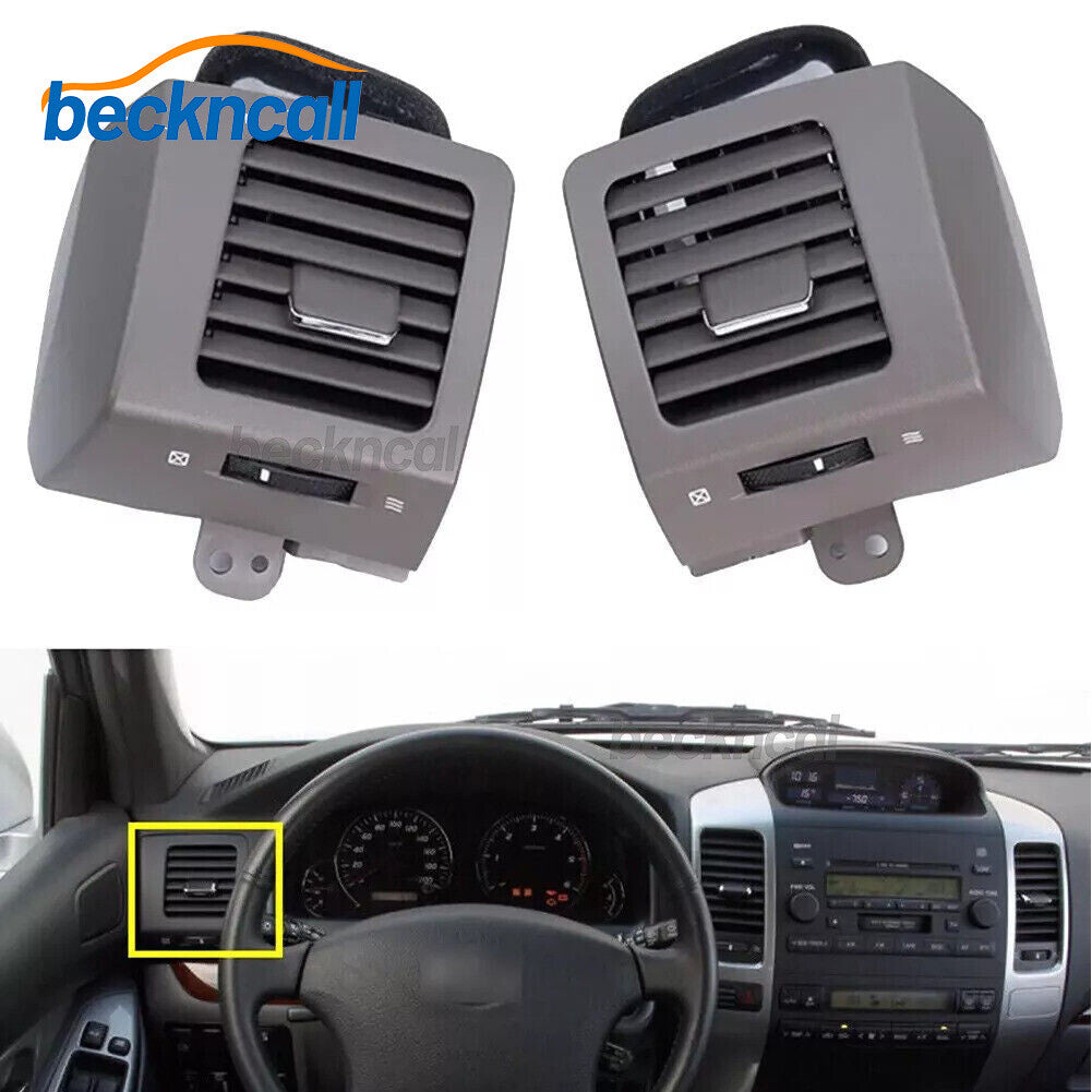 for Toyota Land-Cruiser For Prado 120 GX470 2003-2009 2X Car Air Vent Outlet A/C