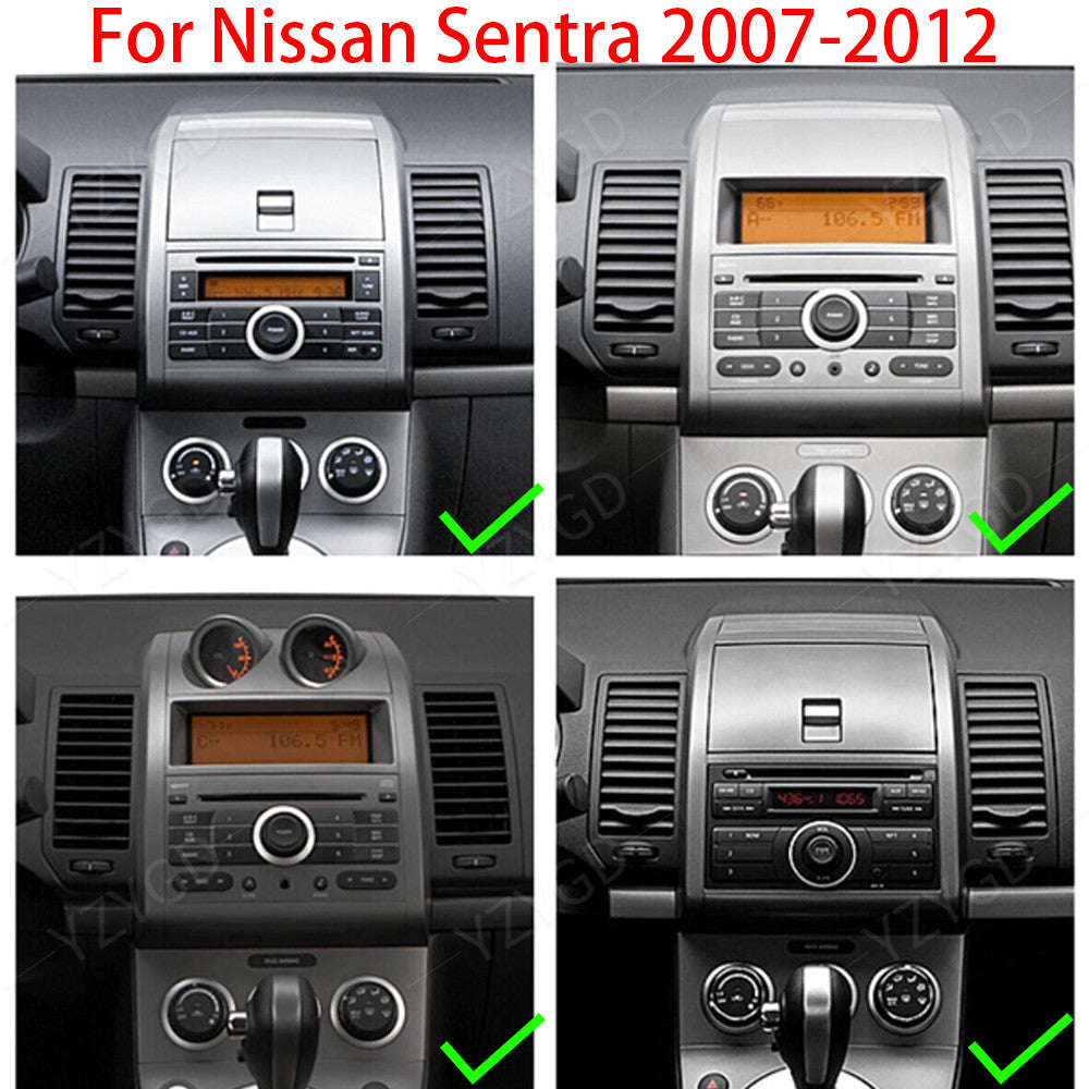 for Nissan Sentra 2007-2012 7Car Radio Android 14 Carplay Stereo GPS Screen