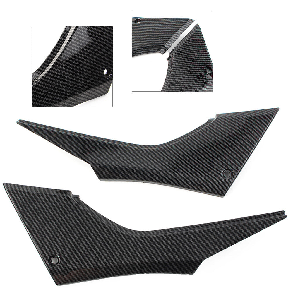 Carbon Fiber Side for Seat Fairing Cowl Panel for Kawasaki 300 EX300 2013-2017