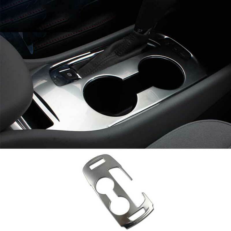 for Chevrolet Malibu 16-24 Silver Look Steel Center Console Shift Panel Trim 1P