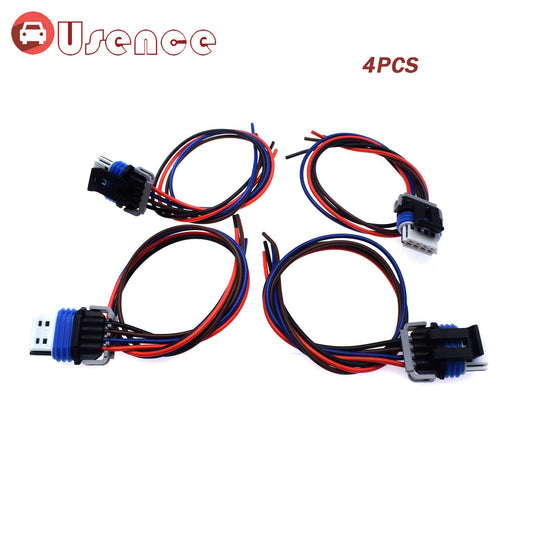 4X Ignition Coil Connector Harness for Chevrolet Silverado for GMC for Sierra 12558693