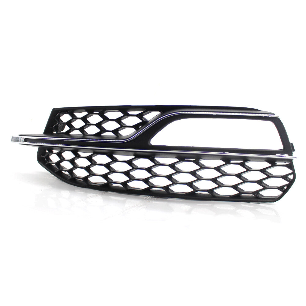 Front honeycomb fog light grille cover with chrome trim is suitable for Audi A3 S series S3