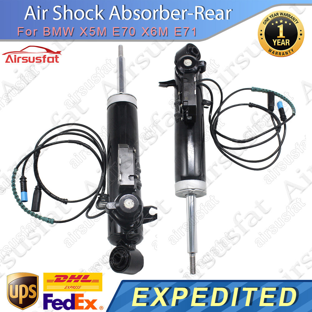 2x for BMW X5M E70 X6M E71 Rear LeftRight Shock Absorber Cores w/EDC 2007-2014