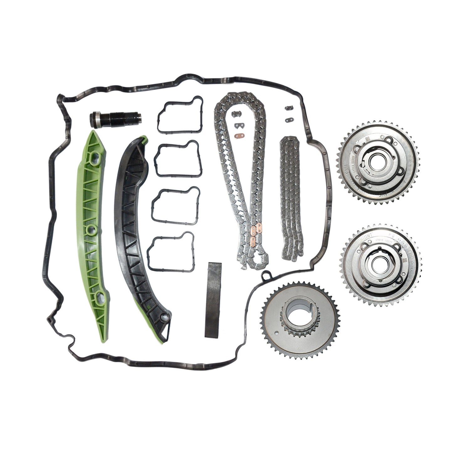 Camshaft Adjuster Gears Timing Chain Kit 2710501400 for Mercedes C200 SLK200