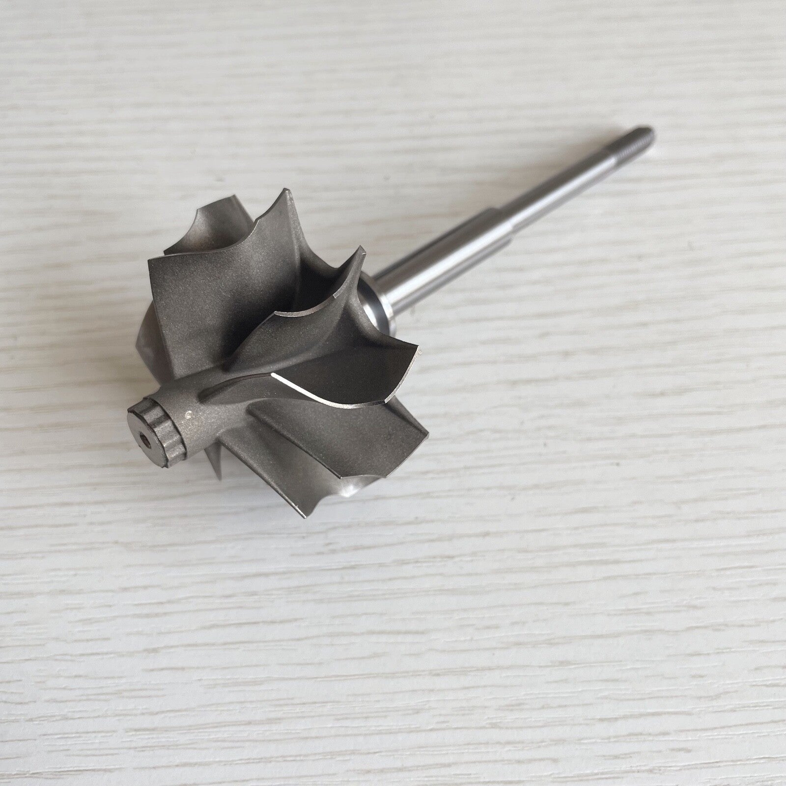 TD05HR Reverse 49.1X56 mm 5+5 Blade Turbine Wheel/Turbine Shaft and Wheel for Turbines
