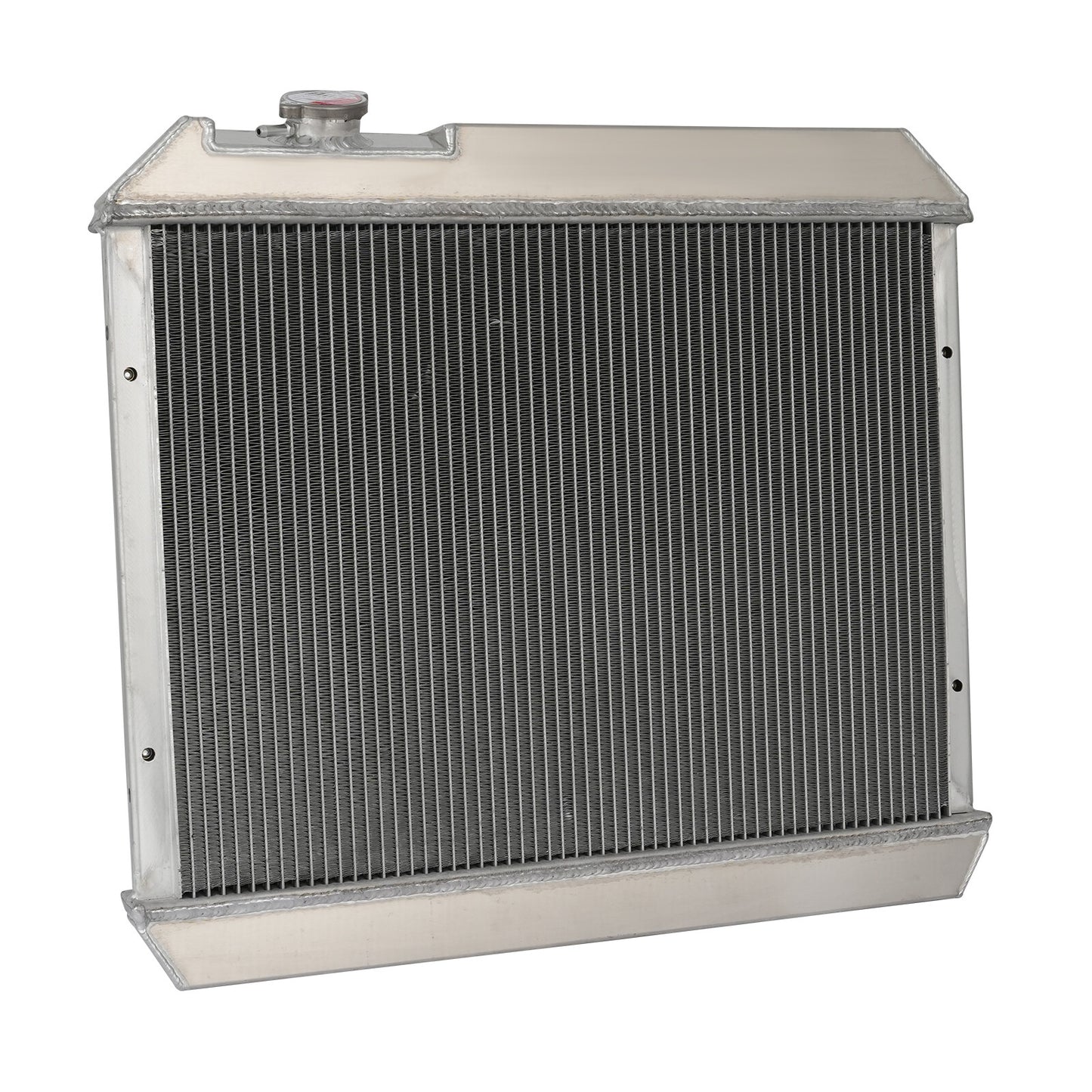 4-Row Alu radiator shroud fan for 1963-1966 for Chevrolet C10 C20 C30 pickups by for Pontiac Olds