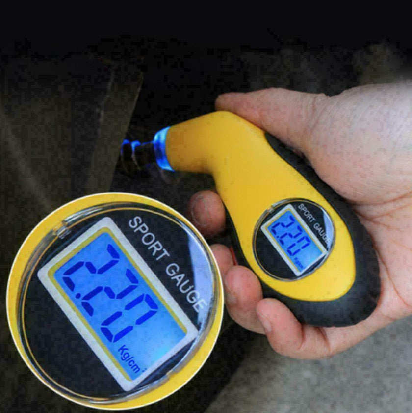 Digital tire pressure gauge LCD electronic car testing tool for Mazda