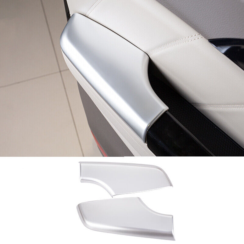 for Kia Carnival 2022-2023 Silver Car Interior Door Armrest Panel Trim Cover ABS