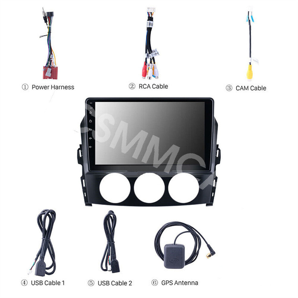 Fit for Mazda MX5 2009-2015 Android 13 Car Stereo Radio For Carplay GPS Navi BT
