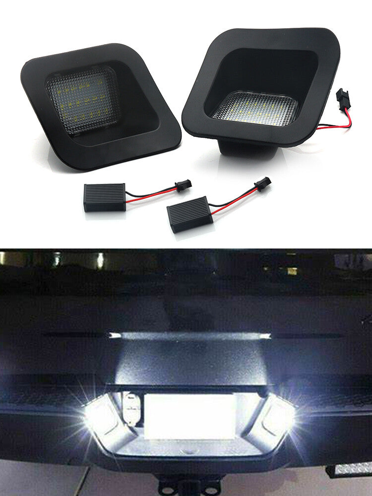 2Pcs Car LED Number License Plate Lights Lamps For 2002-2018 for Dodge for RAM 1500 2500