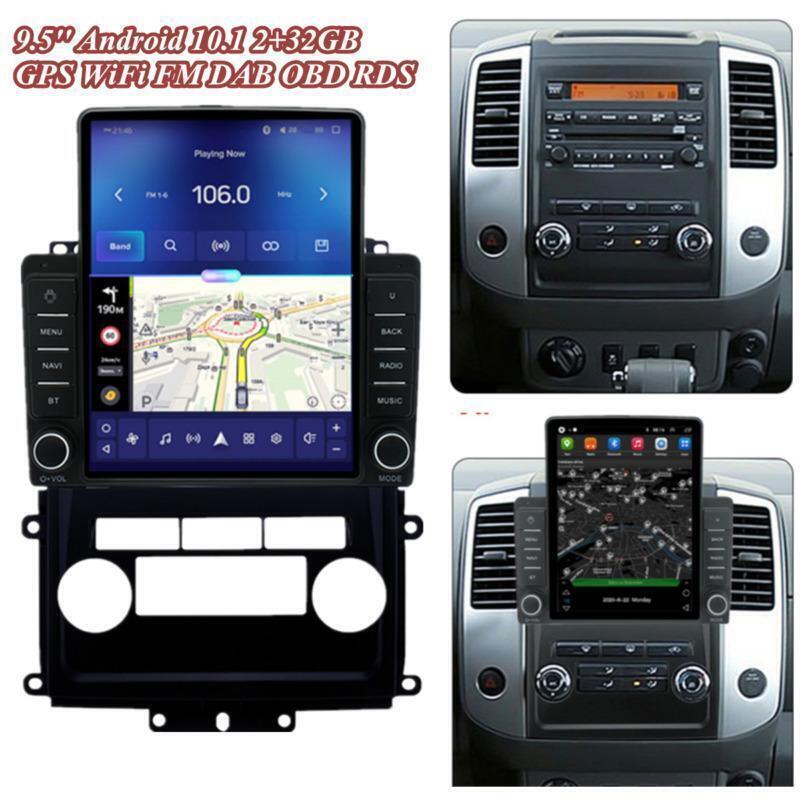 GPS Navigation WiFi 2+32GB 9.5 for Nissan Frontier/Xterra 2009-14 Radio Player