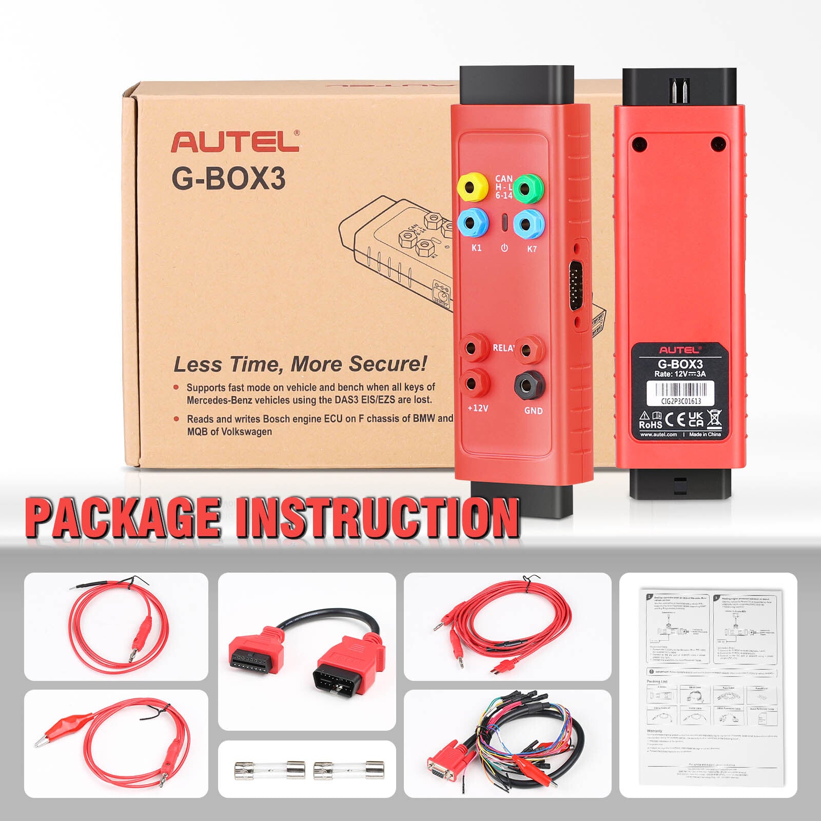 2024 G-BOX3 Adapter Compatible for IM608/IM608PRO/ IM508 Update of Gbox2