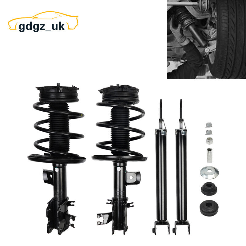 FrontRear Struts Shock Absorber Spring Coil Springs for 2007-2013 for Nissan Altima