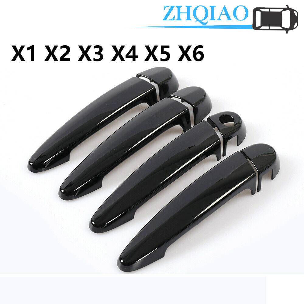 Glossy Black Door Handle Cover for BMW E87 E90 E91 E92 E93 F30 X1 X2 X3 X4 X5 X6