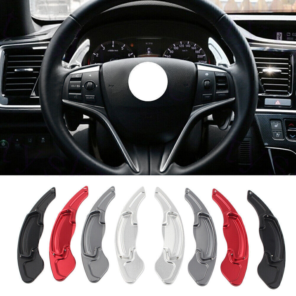 Black Steering Wheel Shift Paddle Extension Shifter for Honda Accord for Acura CDX