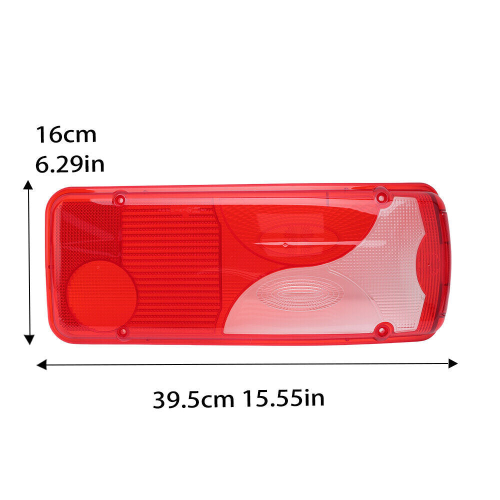 2×Für for Mercedes Benz Sprinter 07-17 Lichtscheibe Rücklichtglas Rückleuchte Linsen