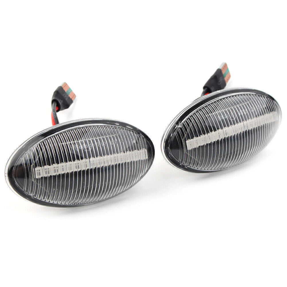 LED Sequential Dynamic Side Marker Turn Signal Light Fit for Mini Cooper R50 R52 R53